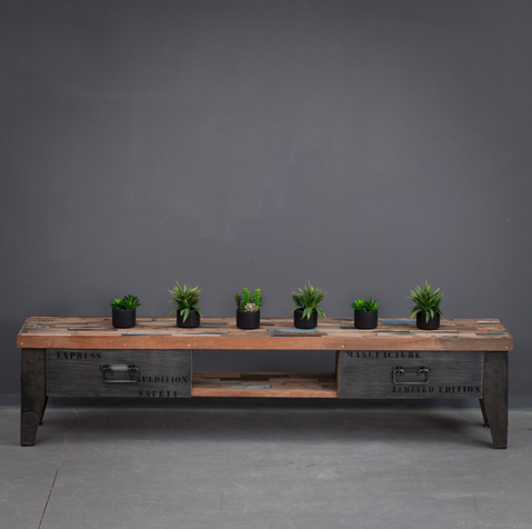 שידת טלוויזיה דייגים שתי מגירות