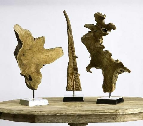 פרטי נוי מעץ לסלון