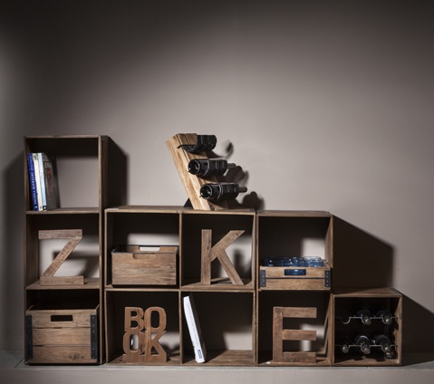 מדף קוביה זוג