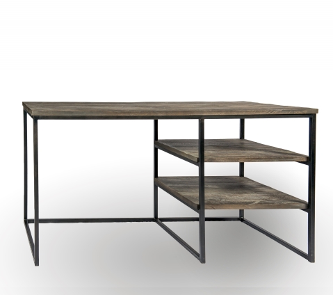 שולחן עבודה מעץ מלא