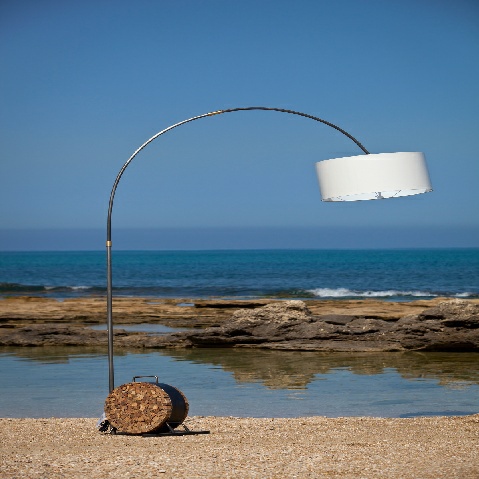 מנורת רצפה צילינדר