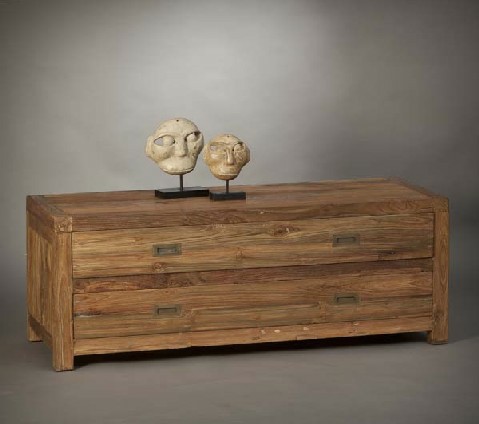 שידת מגירות Natural בסגנון כפרי