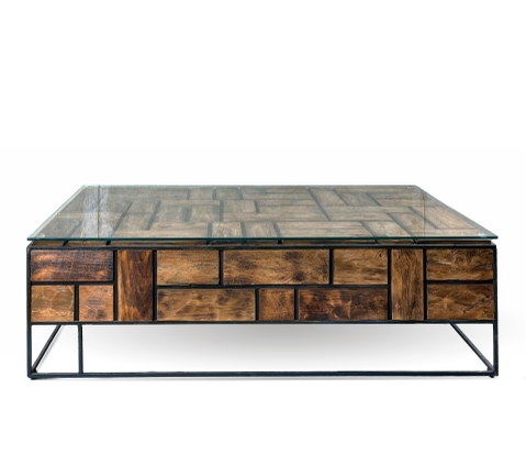 שולחן סלון מעץ מלא