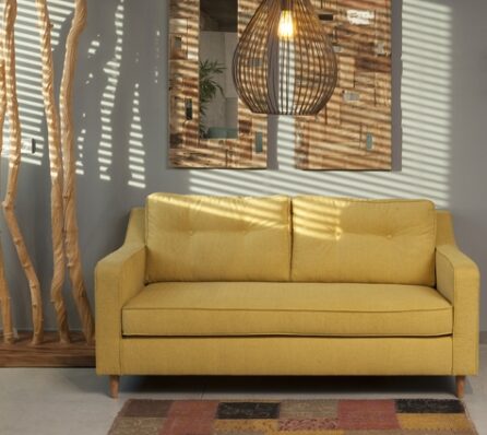 ספה Marilyn צהובה