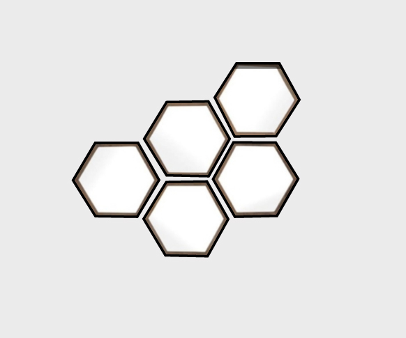 מראות עם מסגרות עץ