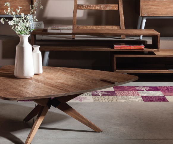 שולחן קפה רטרו