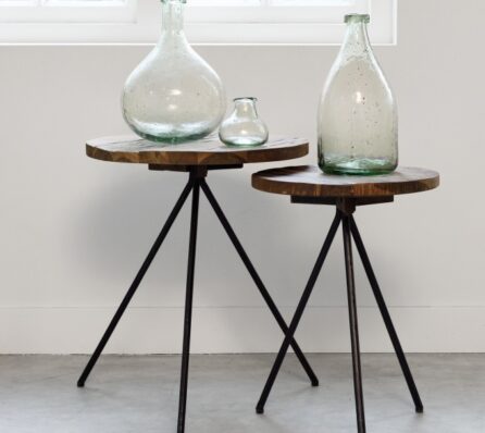 שולחנות צד עגולים