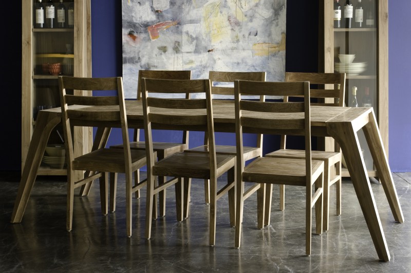 שולחן אוכל מעץ מלא