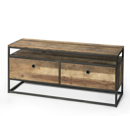 שידת טלוויזיה עם 2 מגירות