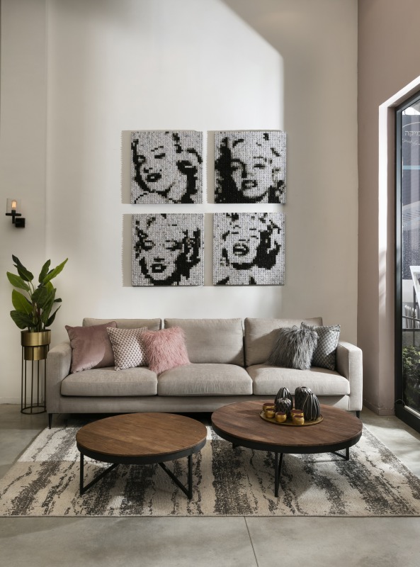 ספה תלת מושבית איכותית