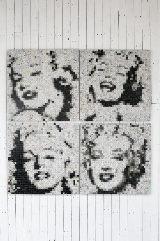 תמונה מנייר ממוחזר