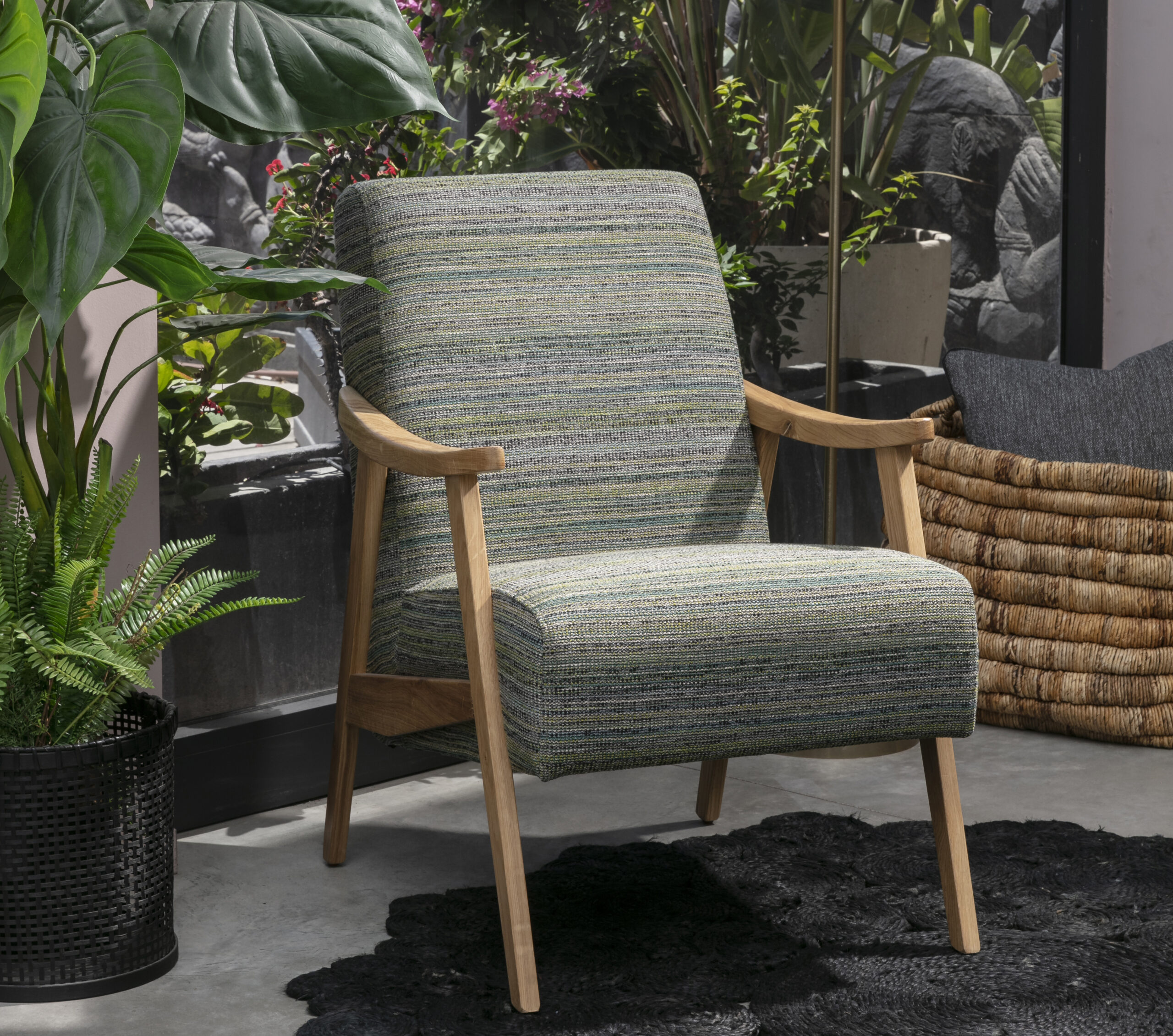 כורסה מרופדת