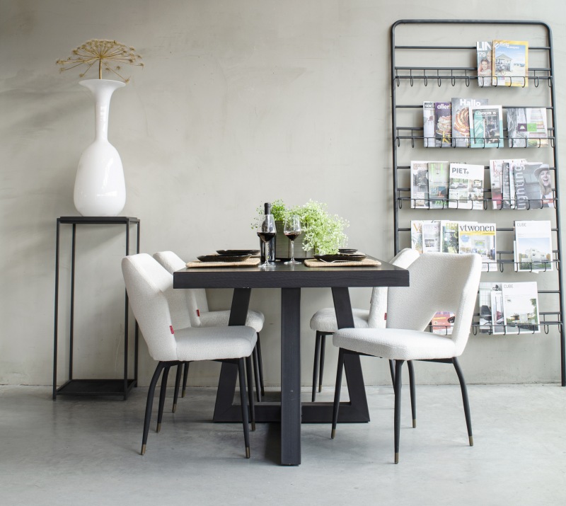 כיסא אוכל מרופד לפינת אוכל