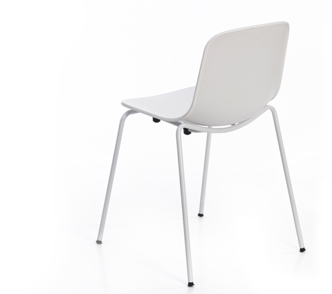 כיסא אוכל לבן