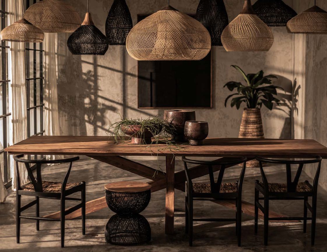 שולחן כפרי לפינת אוכל