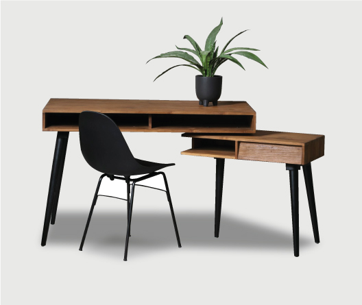 שולחן עבודה עץ מלא