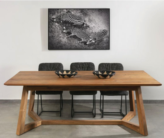 שולחן עץ מלא