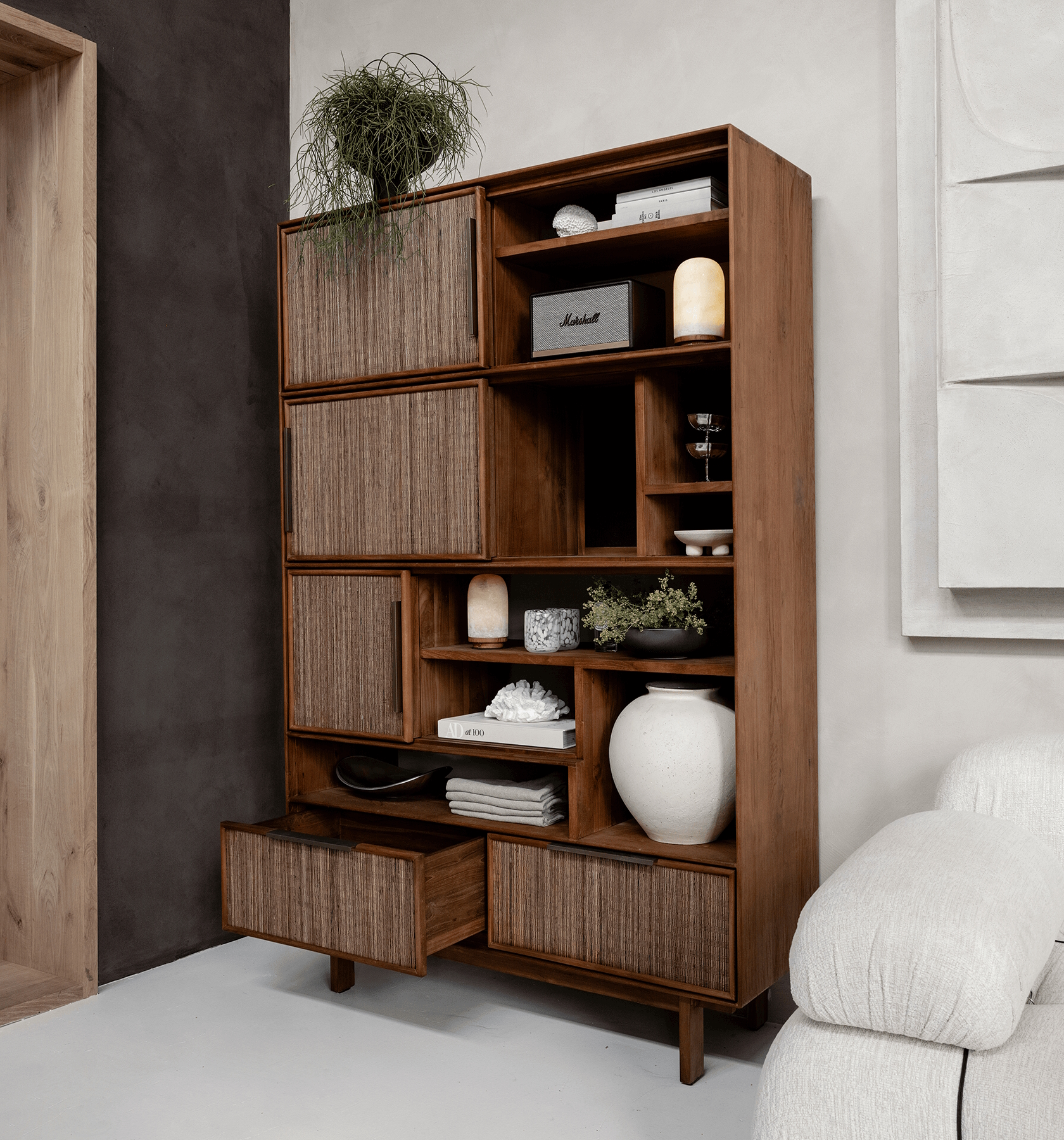 ארונות אחסון לסלון